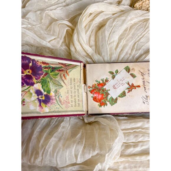 antique autograph book art nouveau style - Picture 4 of 4